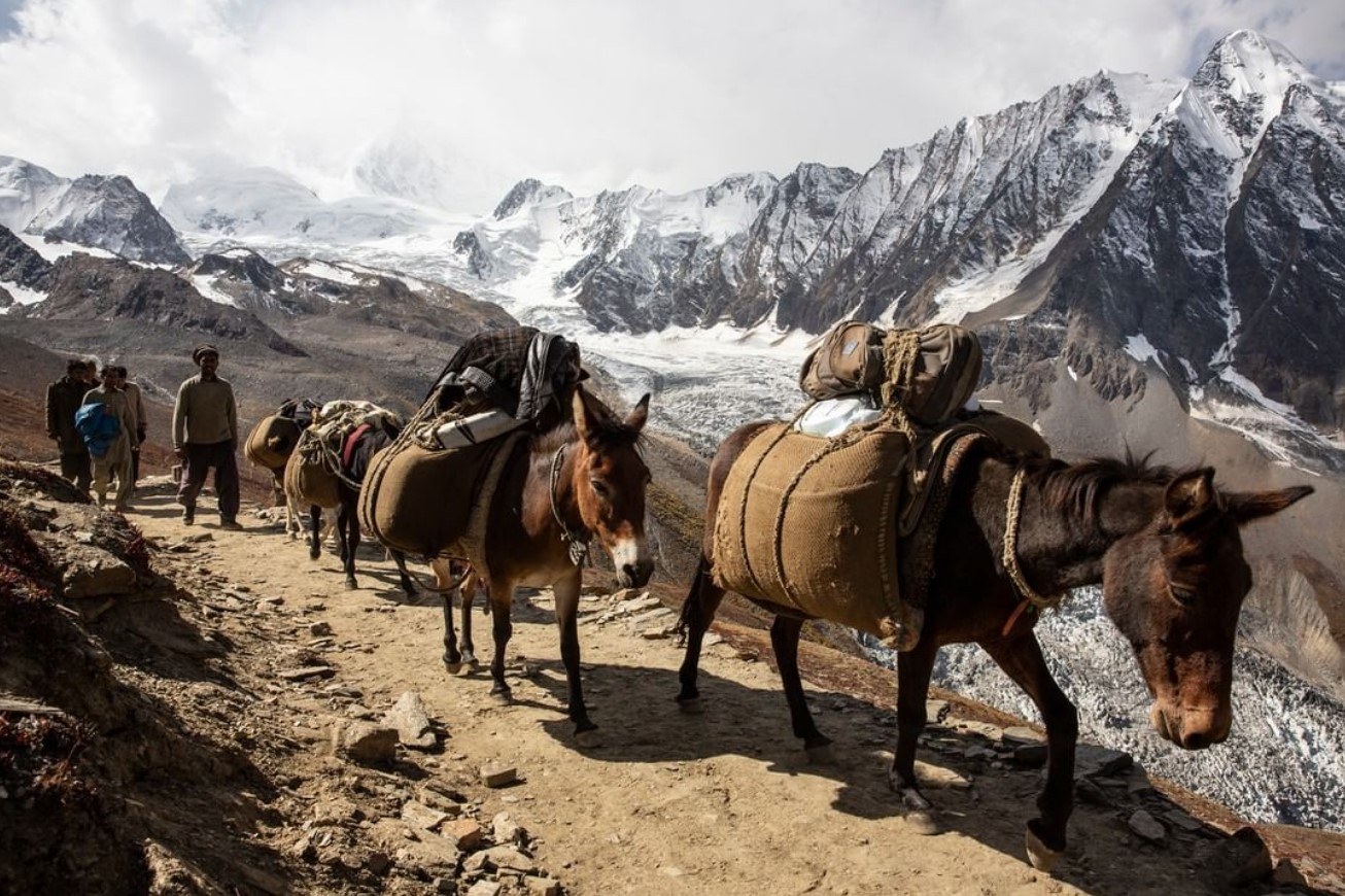 The miners working in Pakistan’s Karakorum Range are some highest altitude miners in the world