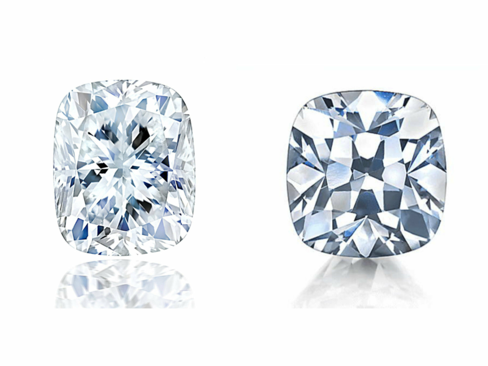 Cushion Cut VS Old Mine Ratio