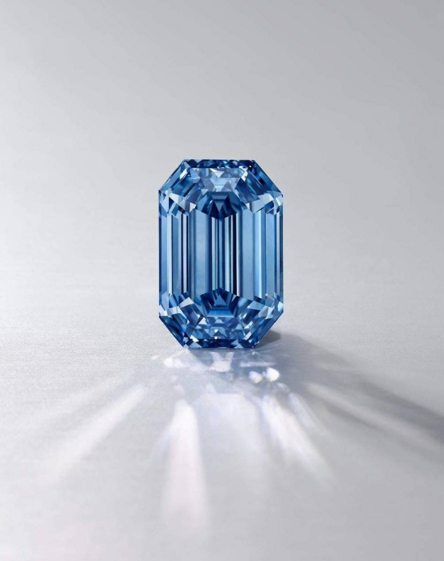 De Beers Blue Diamond Sothebys