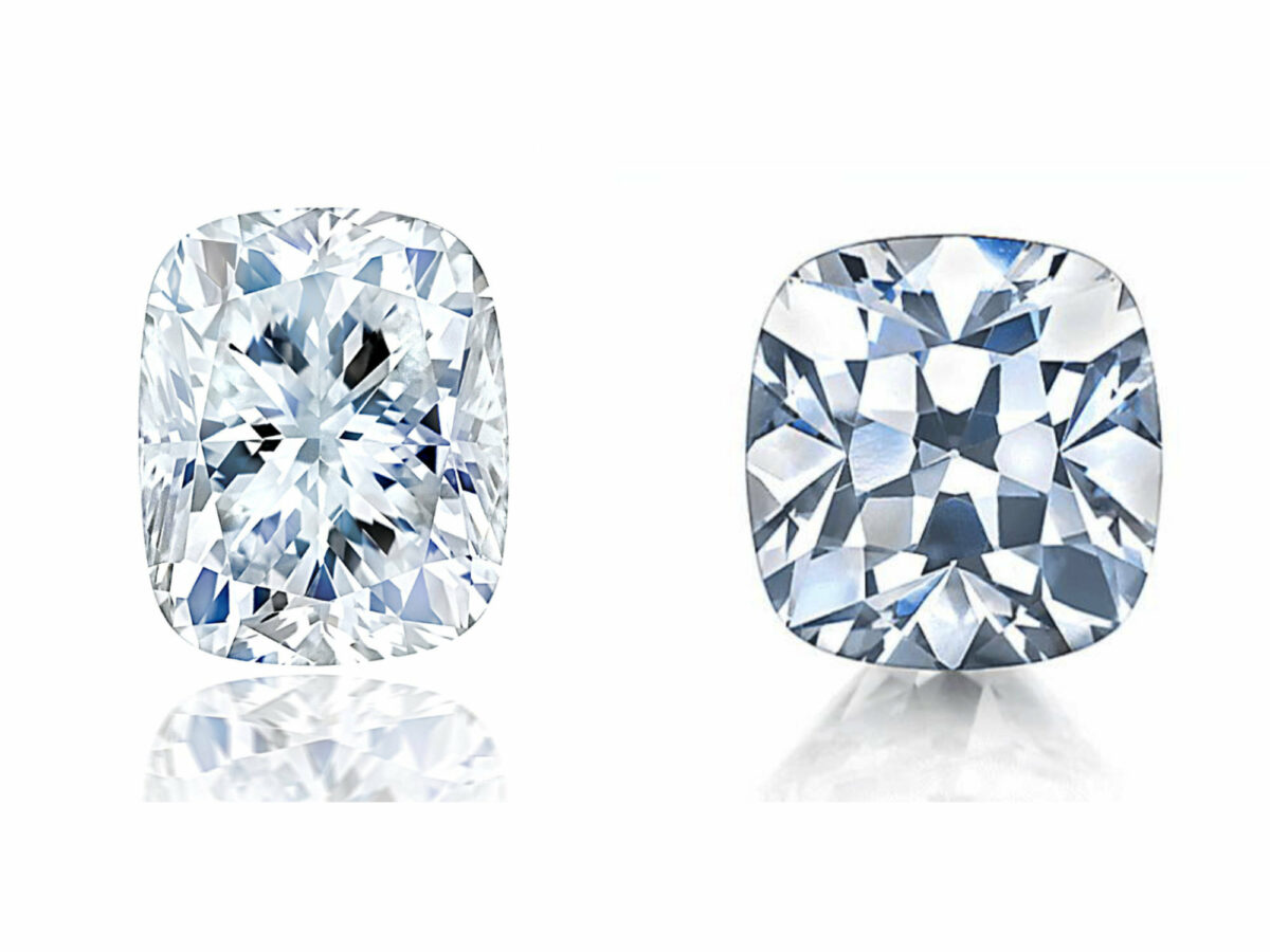 Cushion Cut VS Old Mine Ratio