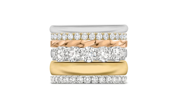 W Edding band Stack 2