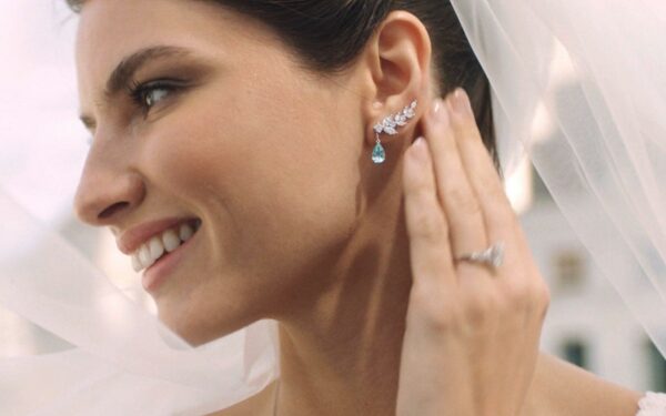 Blackacre detachable vine earrings