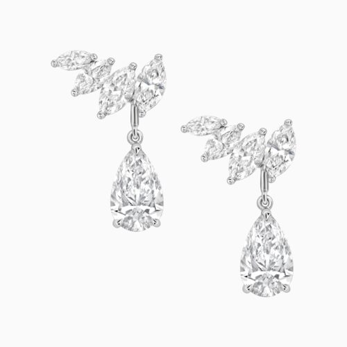 4 Stone Marquise Climber with Diamond Website