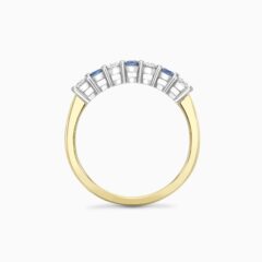 Sapphire and Diamond Eternity Through Finger Website