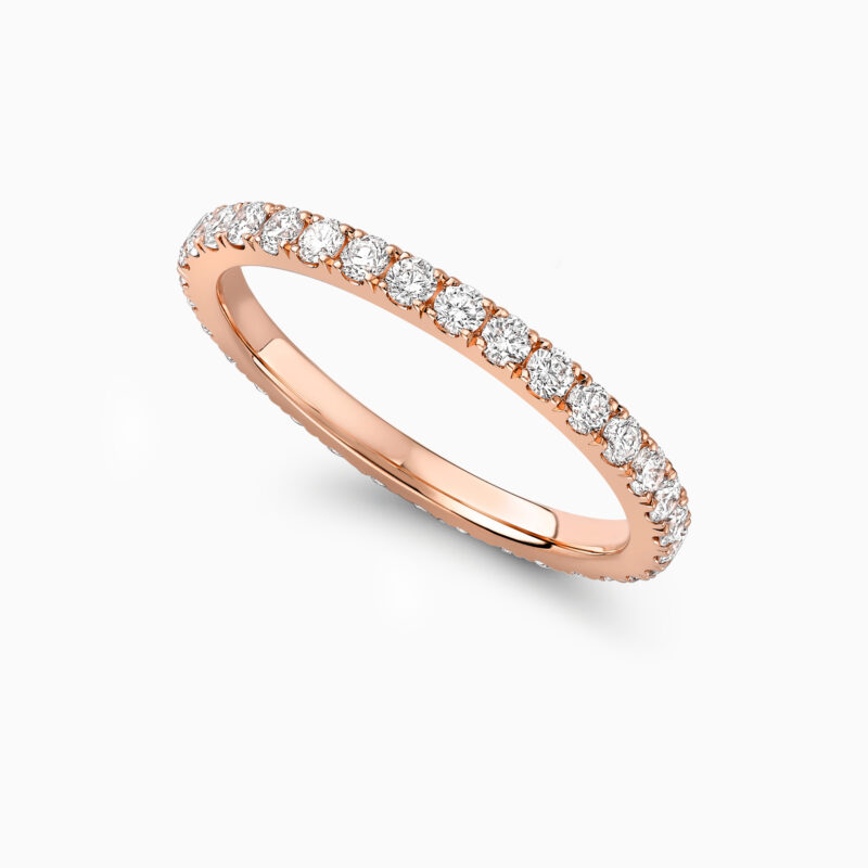 Full Eternity Ring Rose Gold