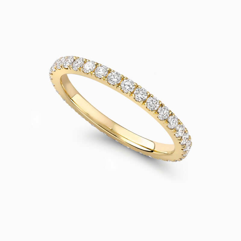 Eternity Ring Yellow Gold 1.8mm