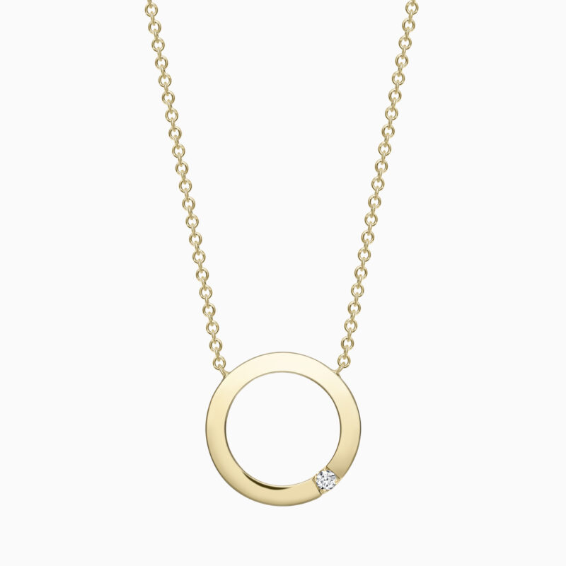 Gold and Diamond Maxi Circle