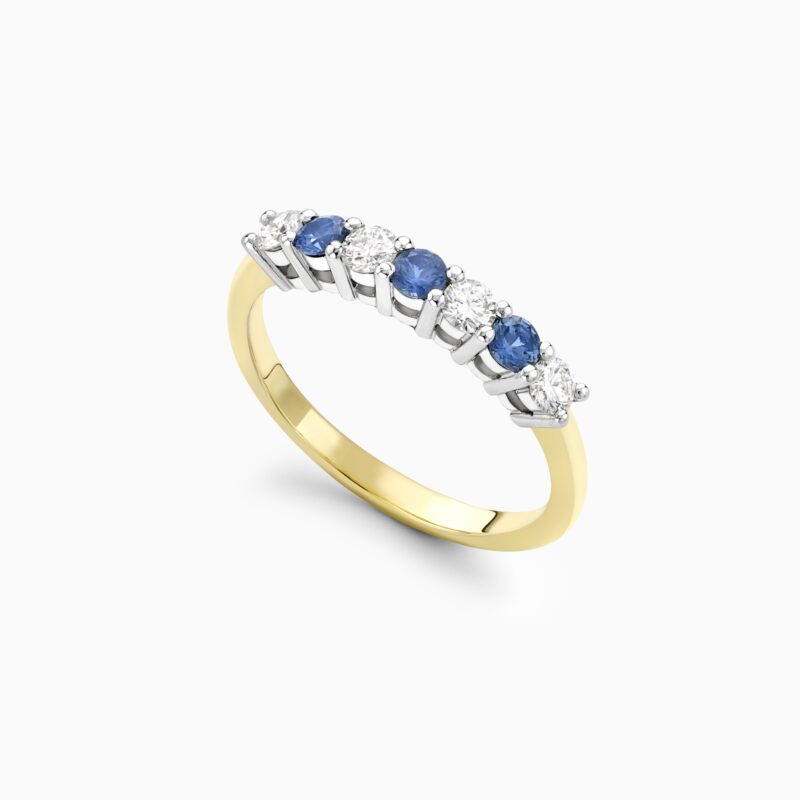 Sapphire and Diamond Eternity Perspective Website