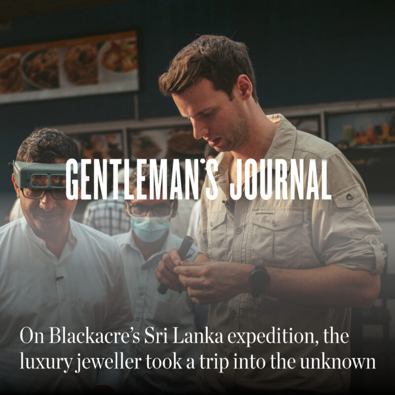 The Gents Journal Blackacre Sri Lanka Expedition