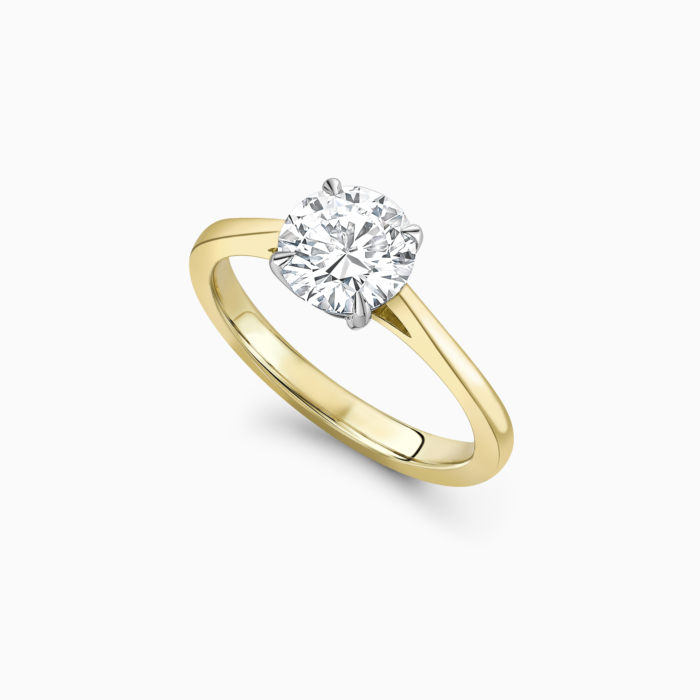 Classic engagement on sale rings gold