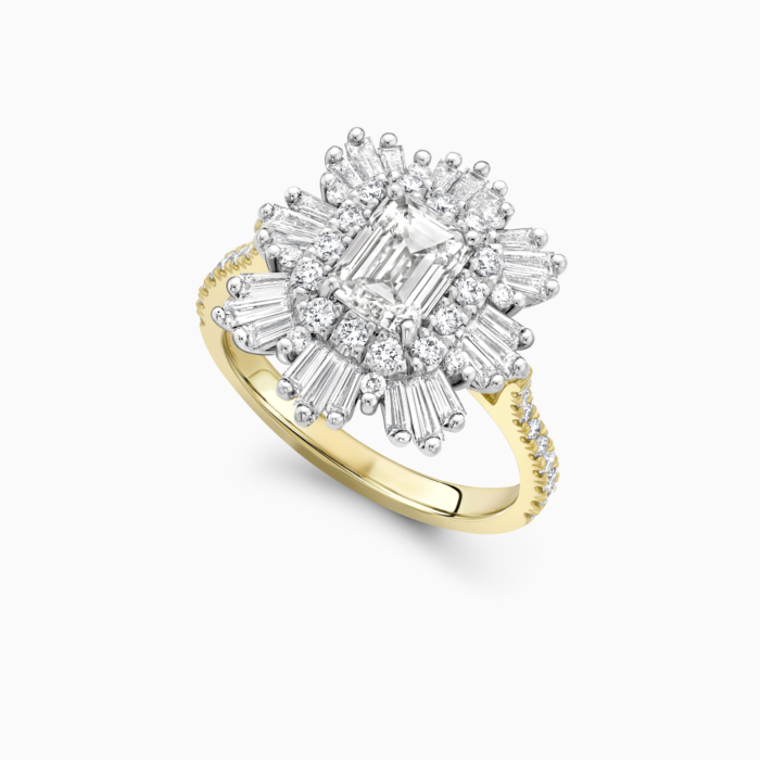 Ballerina on sale engagement ring